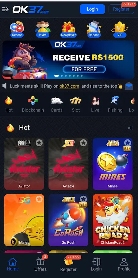 OK37 Game download